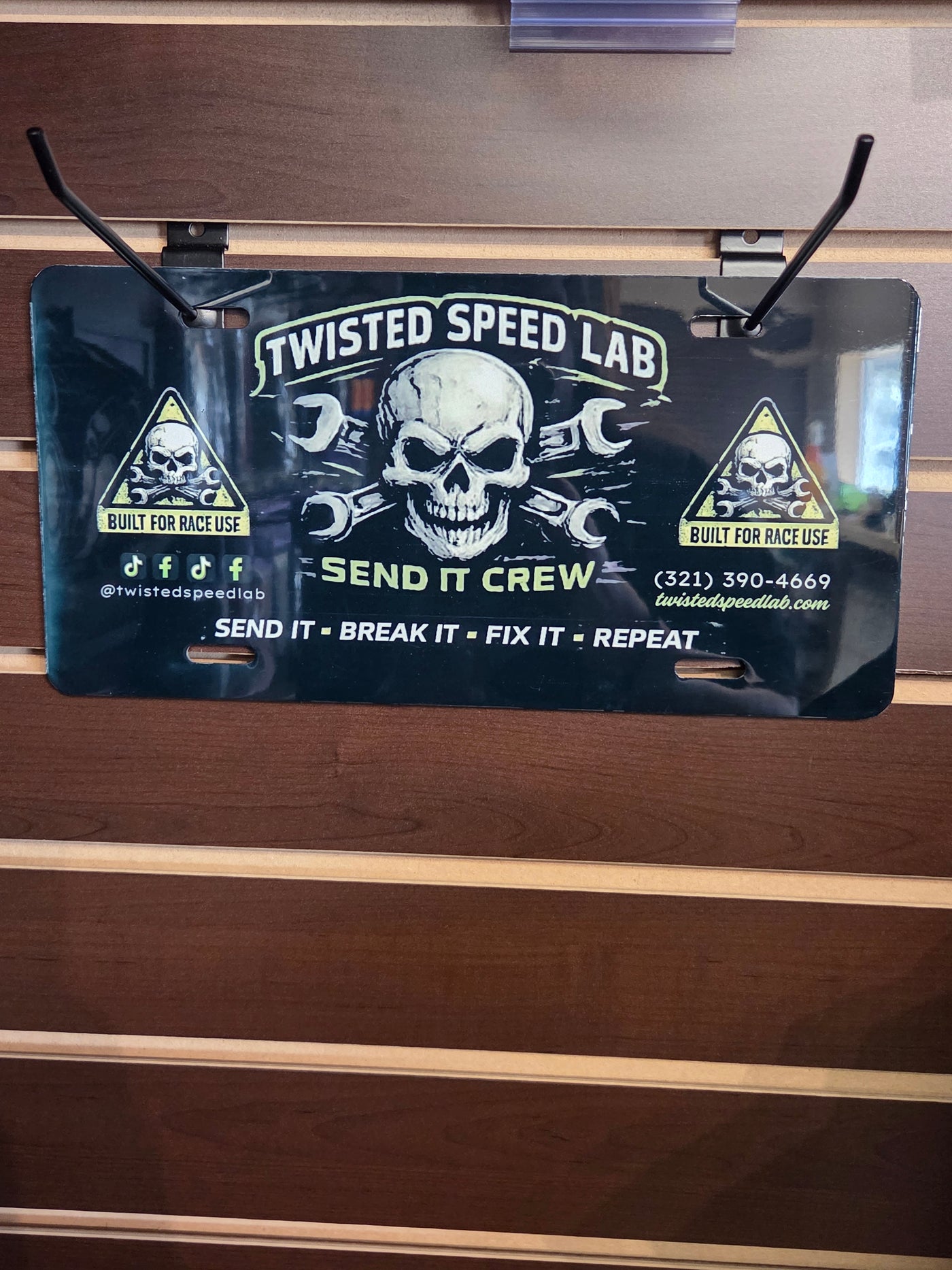 TSL License Plate
