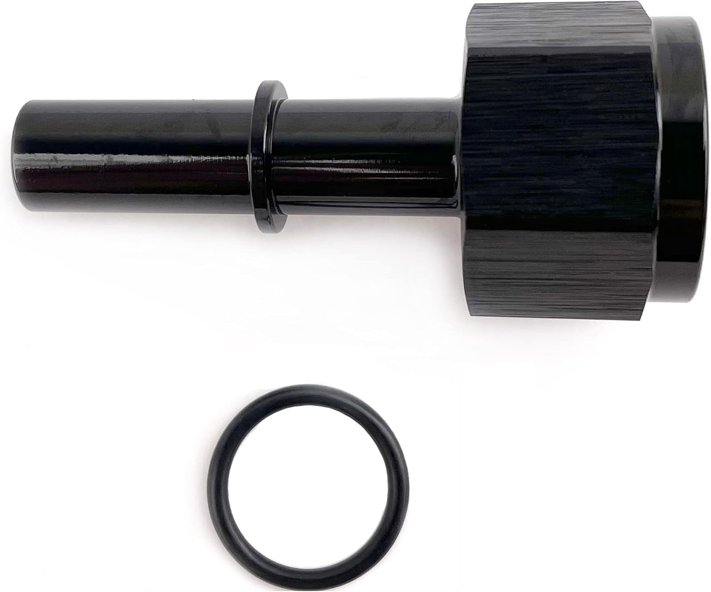 6AN Flare to 3/8 SAE Quick Disconnect Push-On EFI Hose Fitting Female 6 AN to 3/8 Hose Line Adapter