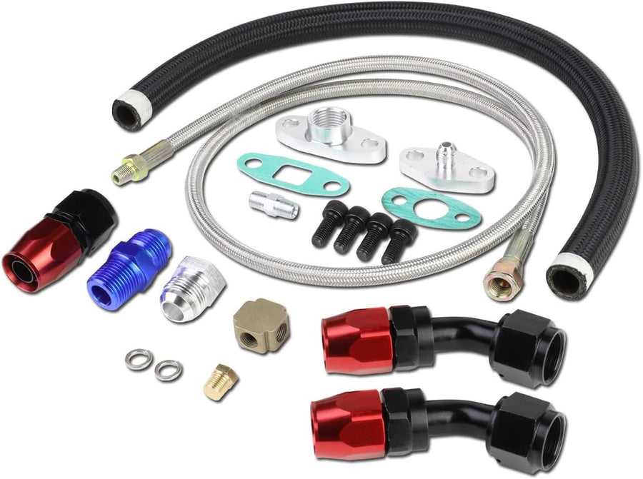 Universal Turbo Oil Feed & Drain Line Kit