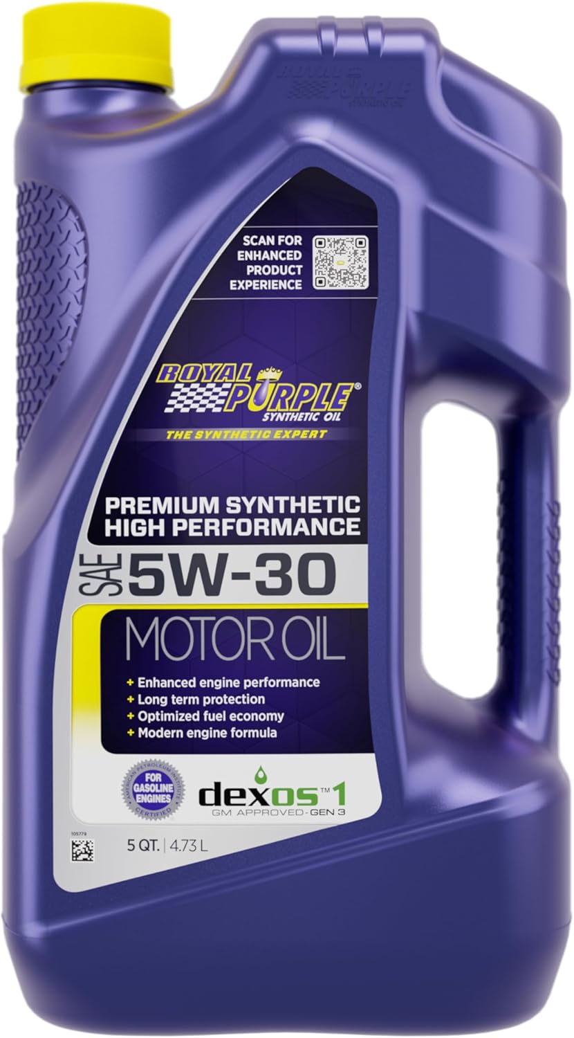 Royal Purple Full Synthetic Oil 5 qt size