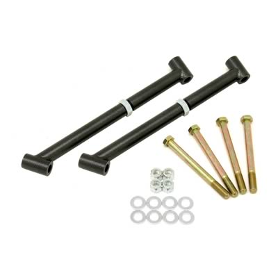 BMR Control Arm Mount Braces RB002H Control Arm Mount Braces, Bolt-On, Steel, Black Hammertone Powdercoated, GM, Pair